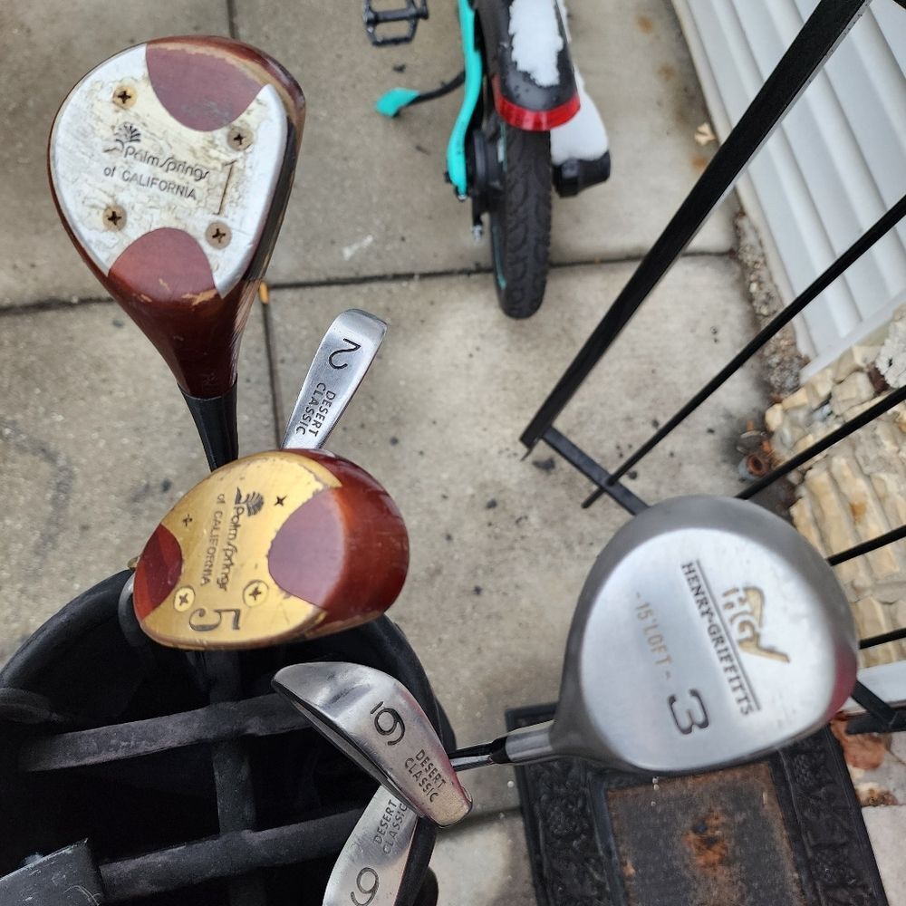 BOB TOSKI  - 6 WAY Golf BAG And Clubs - Please See All Pictures - Picture 9 of 11